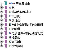 <b>Atos阿托斯产品总目录样本</b>